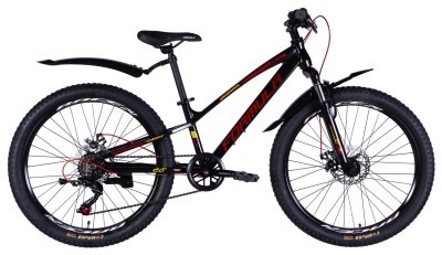 Велосипед AL 24" Formula ACID DD FR рама-11" черно-красный 2025
