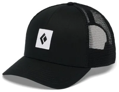 Кепка Black Diamond BD Trucker Hat, One Size, Black/Black/White Icon Patch