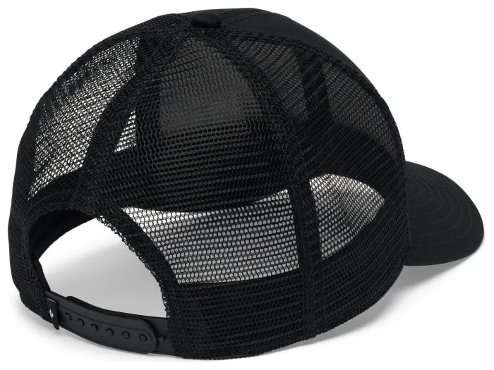 Кепка Black Diamond BD Trucker Hat, One Size, Black/Black/White Icon Patch