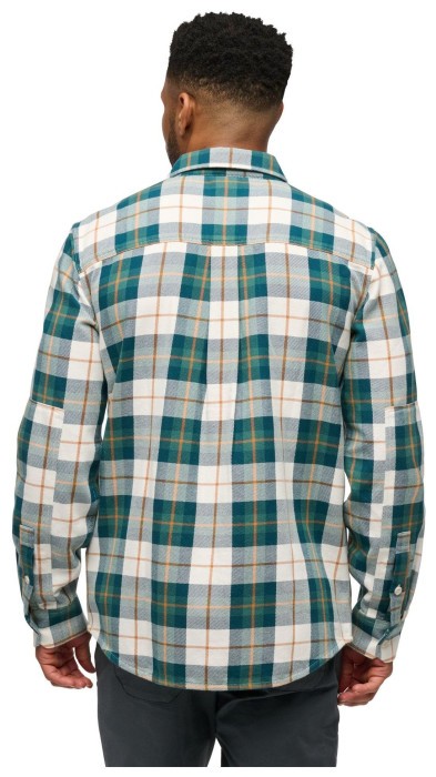 Рубашка мужская Black Diamond M Project Twill LS Shirt, Raging Sea/Henna, L