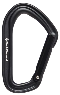 Карабин Black Diamond HotForge Straight Carabiner, Black