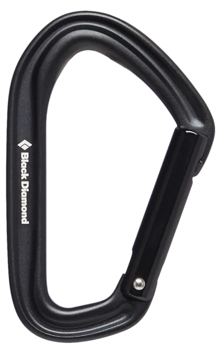 Карабин Black Diamond HotForge Straight Carabiner, Black