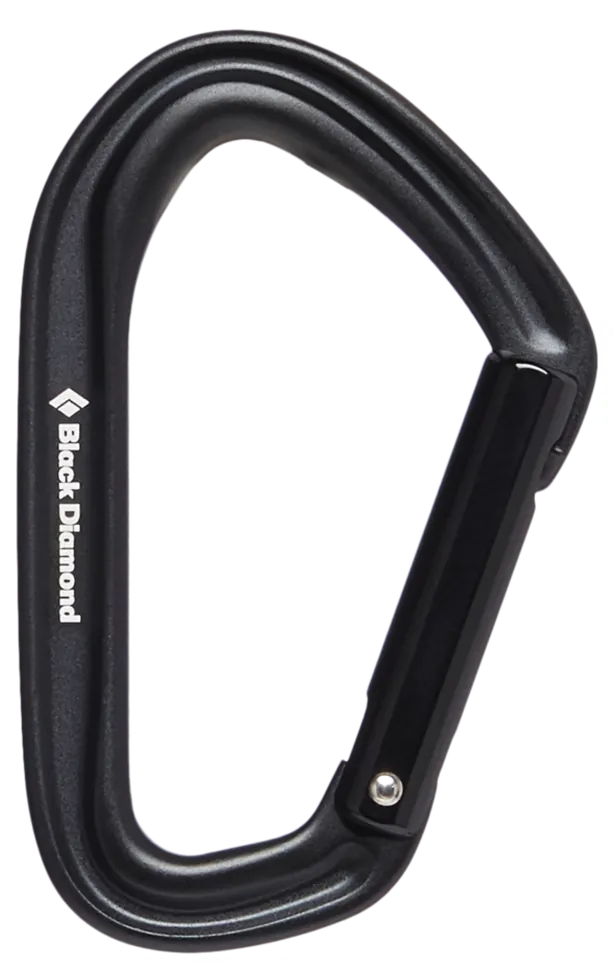 Карабін Black Diamond HotForge Straight Carabiner, Black (SHM_BD 2101580002ALL1)
