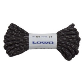 LOWA шнурки Trekking 180 cm black-grey dotted