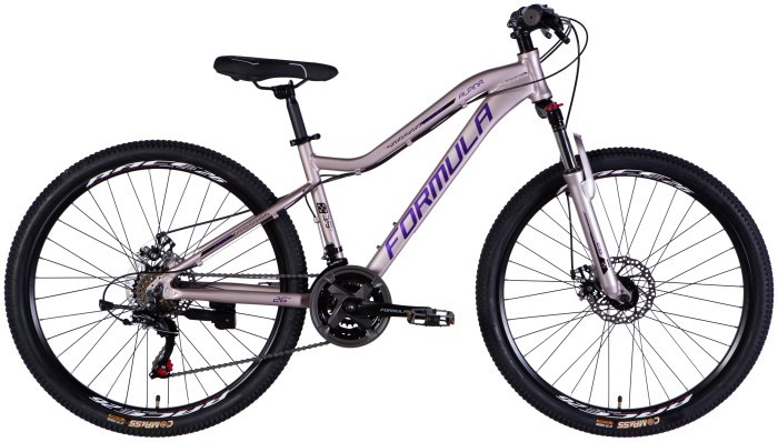 Велосипед AL 26" Formula ALPINA DD FR рама-15" сріблясто-фіолетовий 2025, укр, укр