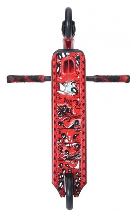 Трюковий самокат Blunt Colt S4 Red, укр, укр