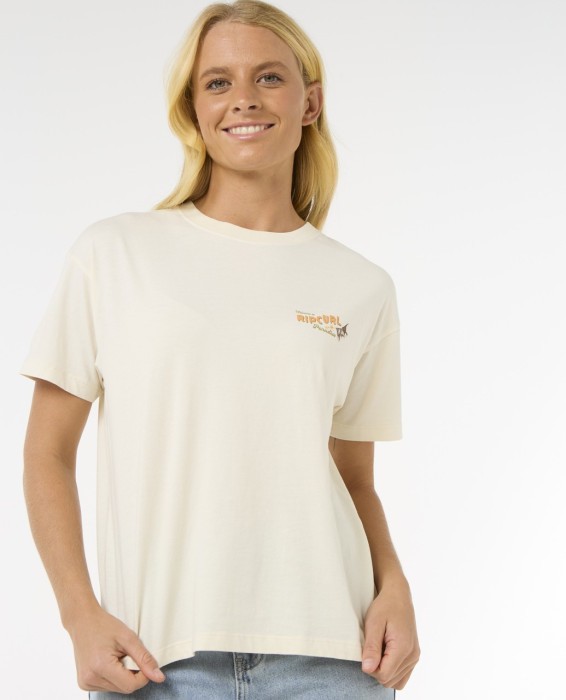 Футболка Rip Curl (0FKWTE) CALA VADELLA RELAXED TEE 2025