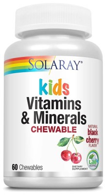 Kids Vitamins & Minerals - 60 chewables Black Cherry