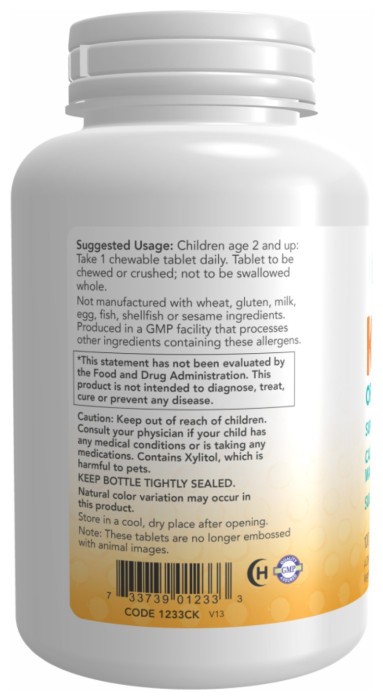 Kid-Cal Chewable Calcium - 100 loz
