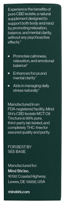 CBD Oil Isolate 2000 mg Strawberry - 10 ml