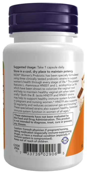 Women's Probiotic 20 Bln - 50 vcaps