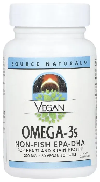 Vegan Omega-3s EPA-DHA 300 mg - 30 softgels