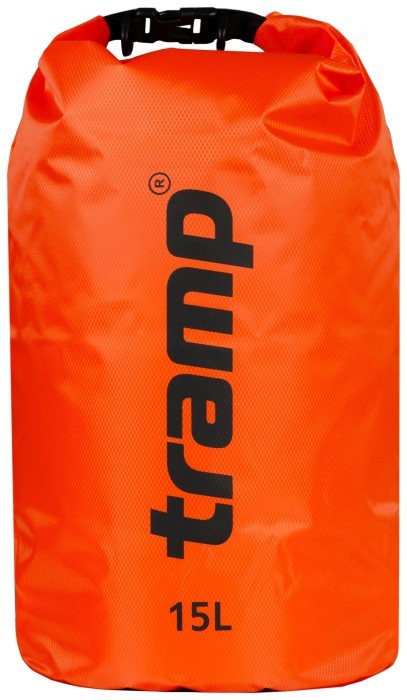 Гермомешок TRAMP PVC Diamond Ripstop 15л UTRA-112 Оранжевый