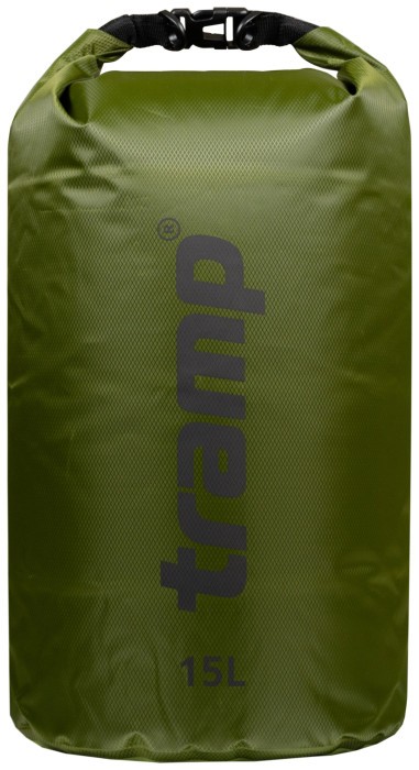 Гермомішок TRAMP PVC Diamond Ripstop 15л UTRA-112 Помаранчевий, укр, укр