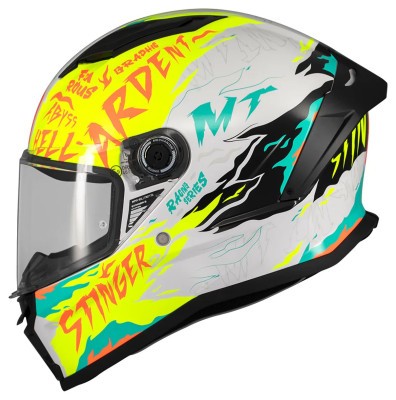 Мотошолом MT STINGER 2 Ardent A3 Gloss Yellow