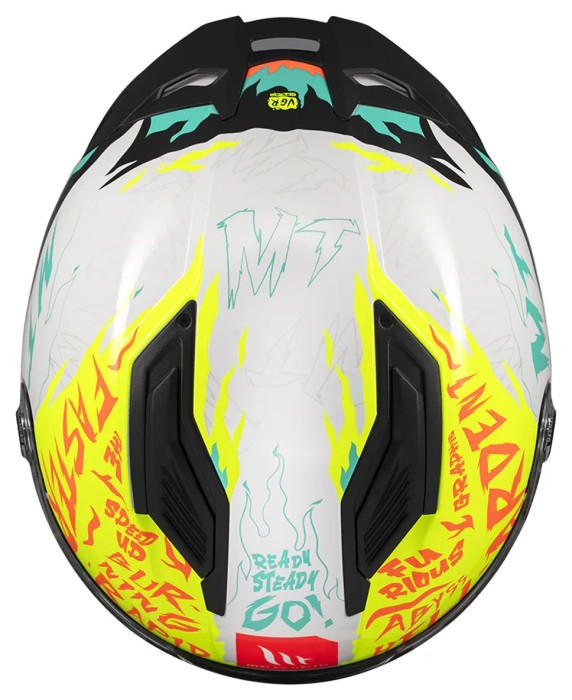 Мотошолом MT STINGER 2 Ardent A3 Gloss Yellow