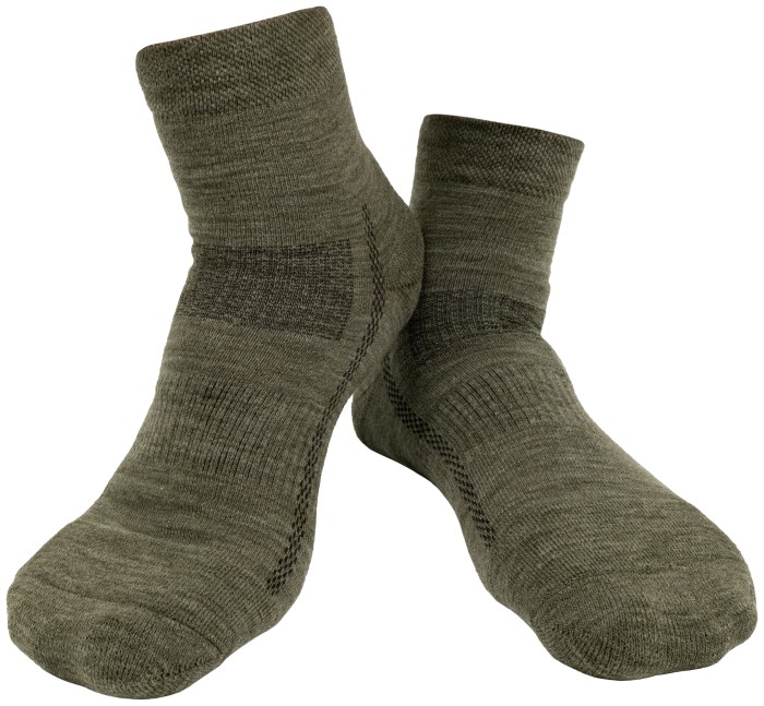 Носки Tribe Merino Hike T-KB-0017-olive, 38-40