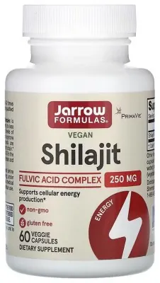 Vegan Shilajit Fulvic Acid Complex 250mg - 60 vcaps (Затертая дата)