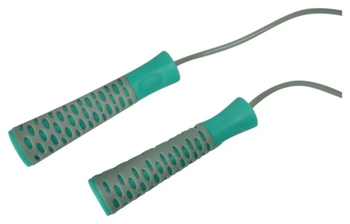 Скакалка PowerPlay 4206 Jump Rope PRO+ Сіро-м'ятна (2,75m.)