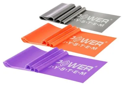 Стрічка-еспандер для спорту та реабілітації Power System PS-4007 Resistance Band Set 3шт.