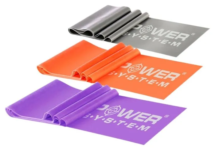 Стрічка-еспандер для спорту та реабілітації Power System PS-4007 Resistance Band Set 3шт.