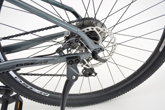 Велосипед Oskar 27,5" Rapid 2.0 серый 2026