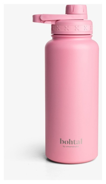 Картофель для воды металлический с вакуумной изоляцией Bohtal Insulated Sports Bottle 960 ml/32 oz Pink