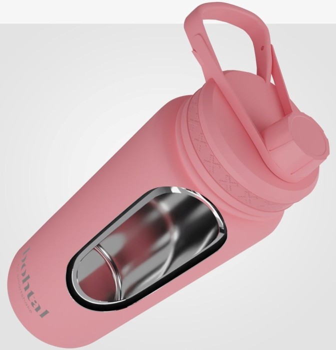Картофель для воды металлический с вакуумной изоляцией Bohtal Insulated Sports Bottle 960 ml/32 oz Pink