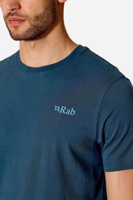 Футболка чоловіча Rab Stance Strata Tee, Green Sage
