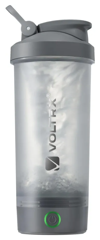 Шейкер спортивний електричний VOLTRX Merger 700 мл. Grey (PP_Merger_Grey)