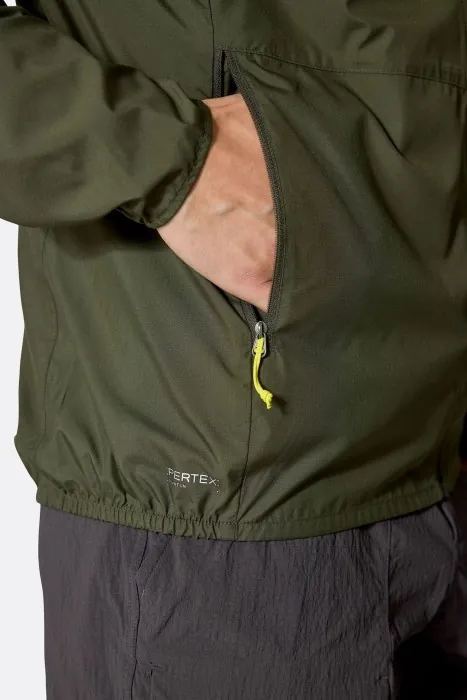 Вітровка чоловіча Rab Windgather Hoody, Army