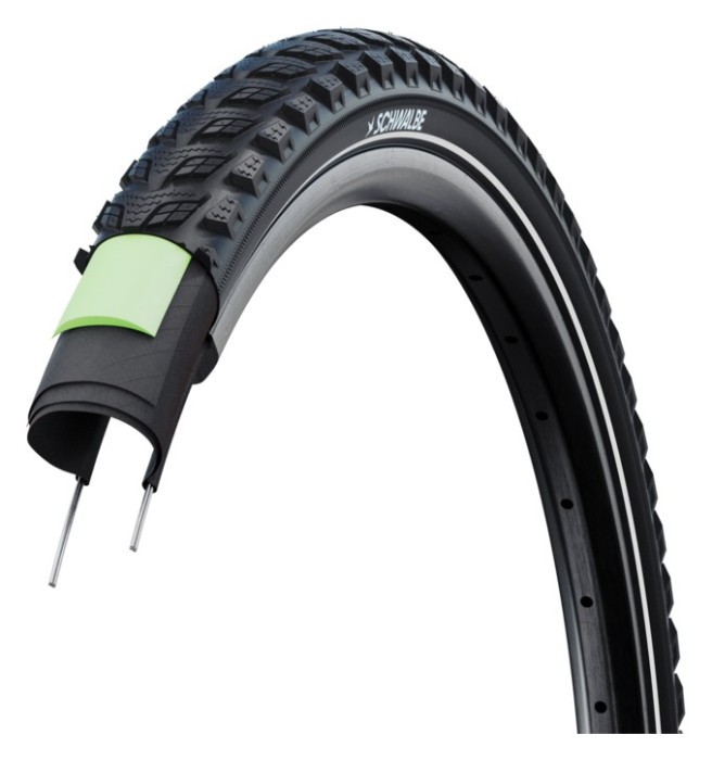 Покрышка 28x2.15 (55-622) Schwalbe MARATHON 365, GreenGuard, TwinSkin, B/B+RT HS475 ADDIX 365 67EPI 37B