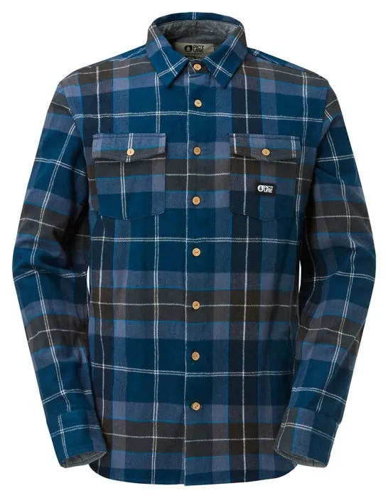 Picture Organic рубашка Hillsboro dress blue L