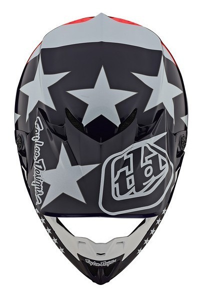 МотоШолом TLD SE4 POLYACRYLITE [FREEDOM RED / WHITE] L