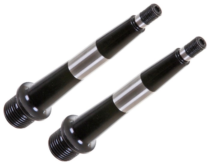 Комплект осей для педалей DMR V-Twin Replacement Axles - Pair - 9/16 - Black, укр, укр