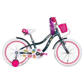 Велосипед 18&quot; Formula CREAM 2022 (зеленый с розовым)