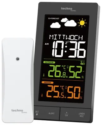 Метеостанция Technoline WS6458 Black (WS6458)