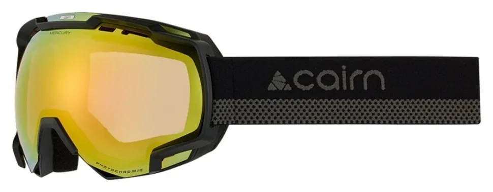 Cairn маска Mercury Evolight mat black-orange (0581164-4502)