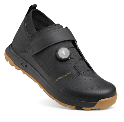 Велообувь CrankBrothers SHOES MALLET TRAIL BOA BLACK/GOLD - GUM OUTSOLE 9.0