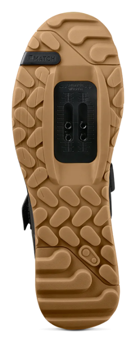 Велообувь CrankBrothers SHOES MALLET TRAIL BOA BLACK/GOLD - GUM OUTSOLE 9.0