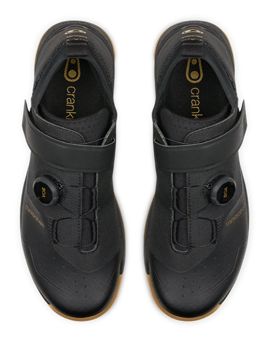 Велообувь CrankBrothers SHOES MALLET TRAIL BOA BLACK/GOLD - GUM OUTSOLE 9.0