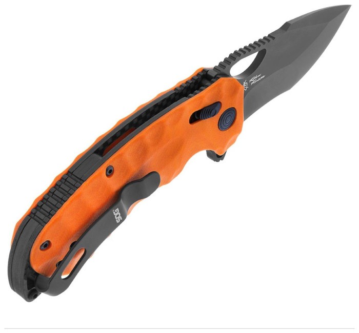 Розкладний ніж SOG Kiku XR LTE, Orange