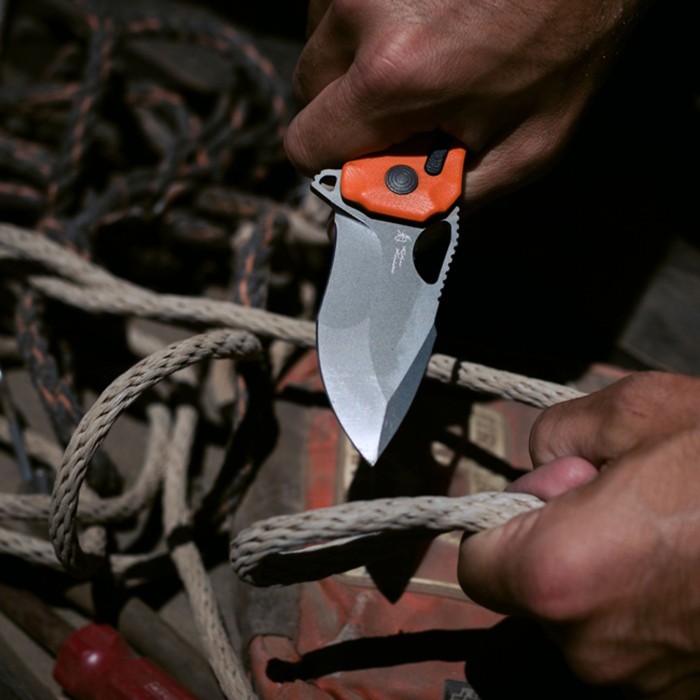 Розкладний ніж SOG Kiku XR LTE, Orange