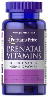 Prenatal Vitamins - 100 Caplets