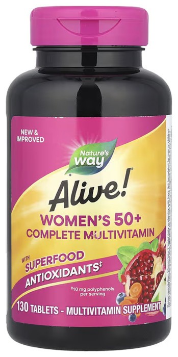 Women's 50+ Complete Multivitamin - 130 tabs, укр, укр