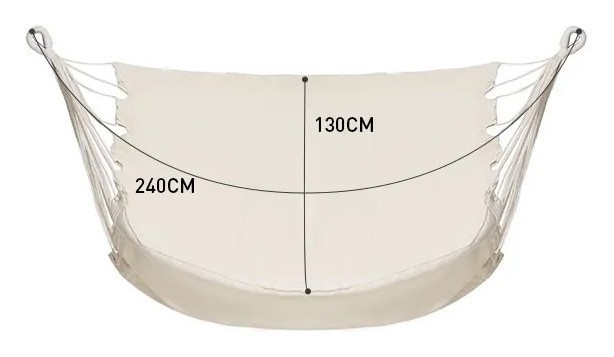 Крісло-гамак Mobi Garden NX23681006 ivory