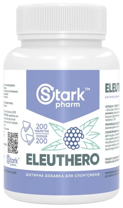 Stark Eleuthero 35mg - 200 caps