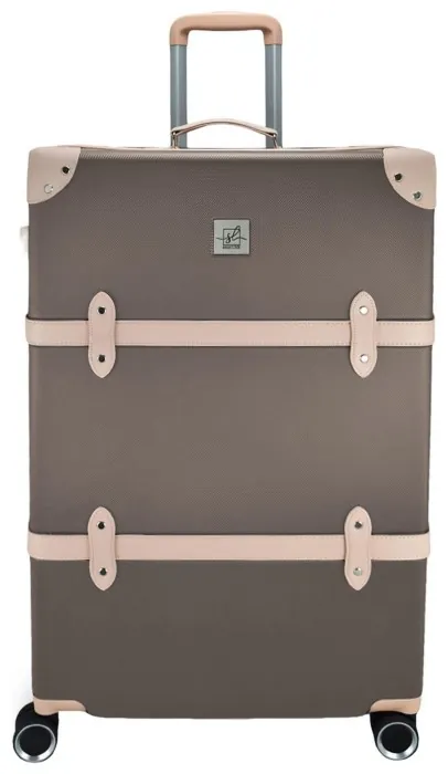 Валіза Semi Line 28" (L) Brown/Pink Cream (T5673-4)