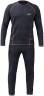 Термобелье мужское Tramp Microfleece комплект (футболка+штаны) black UTRUM-020, UTRUM-020-black-XL