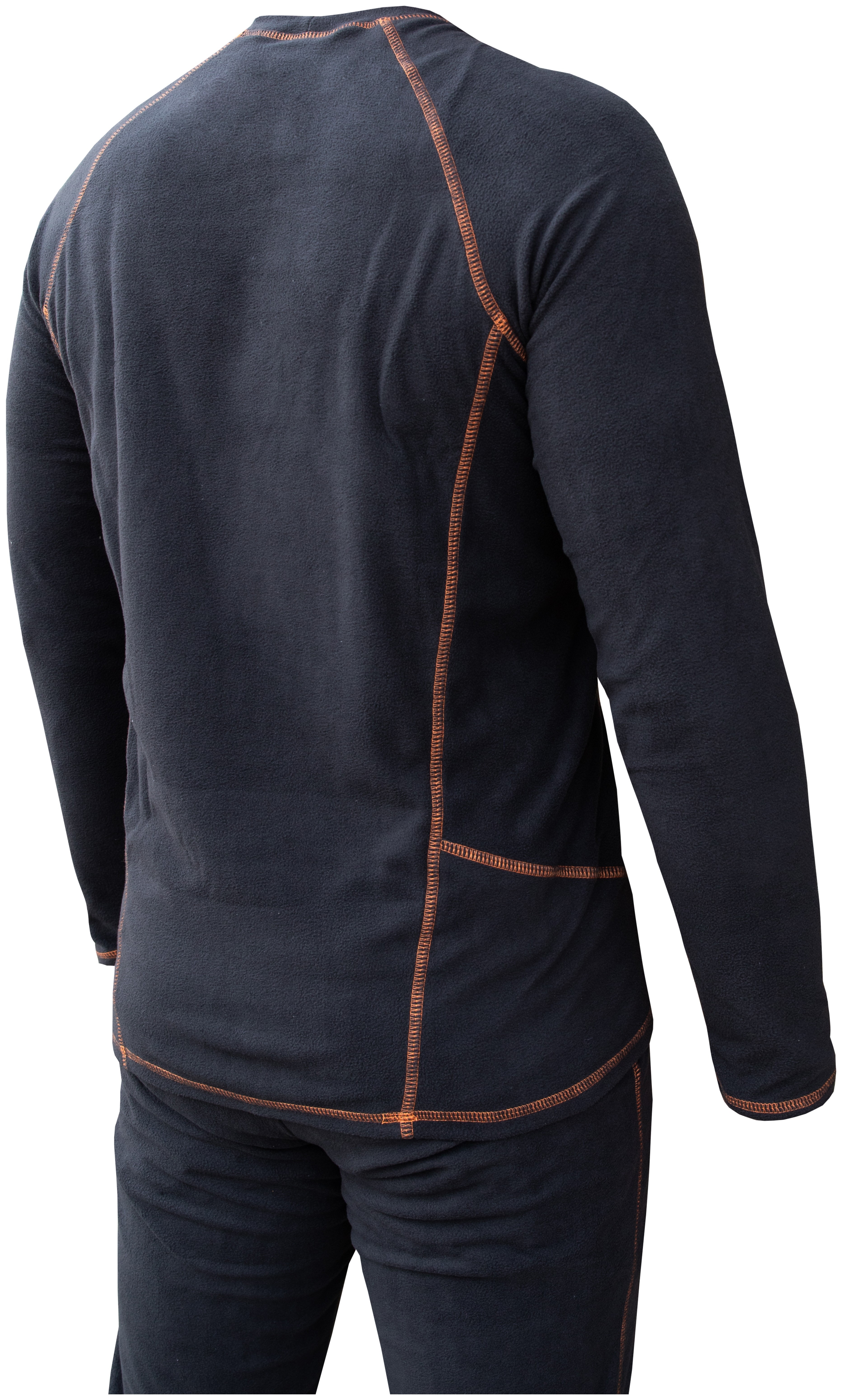 Термобілизна чоловіча Tramp Microfleece комплект (футболка+штани) black UTRUM-020, UTRUM-020-black-XL